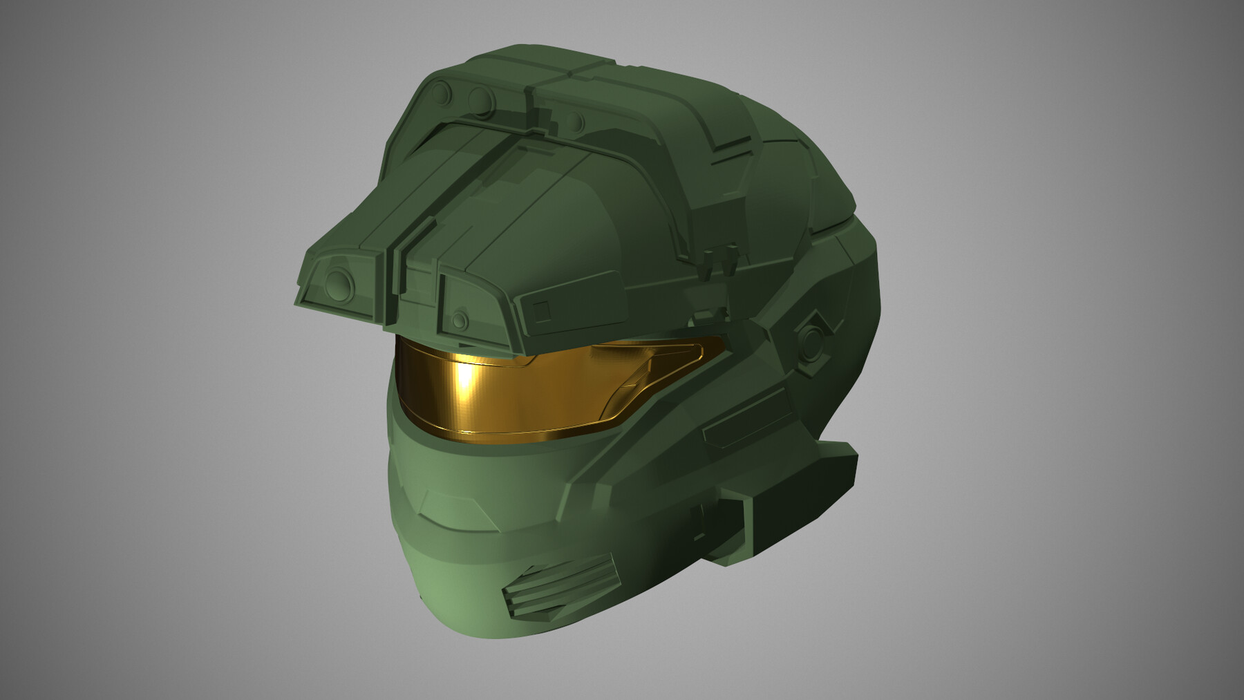 ArtStation - Printable Halo Helmet STL | Resources