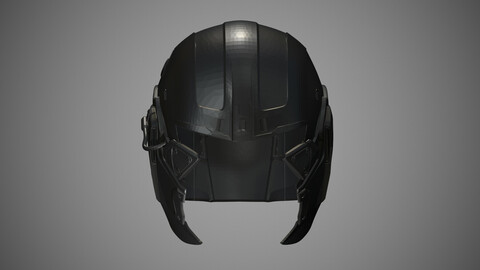 Printable Sci-Fi Helmet STL