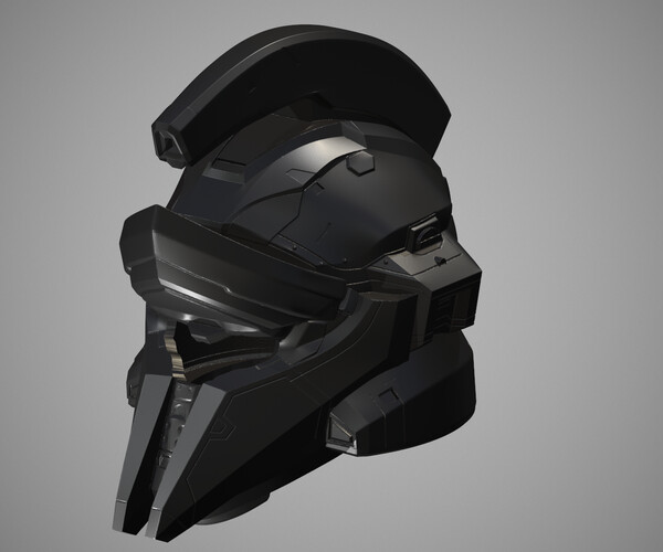 ArtStation - Printable Sci-Fi Ares Helmet STL | Resources