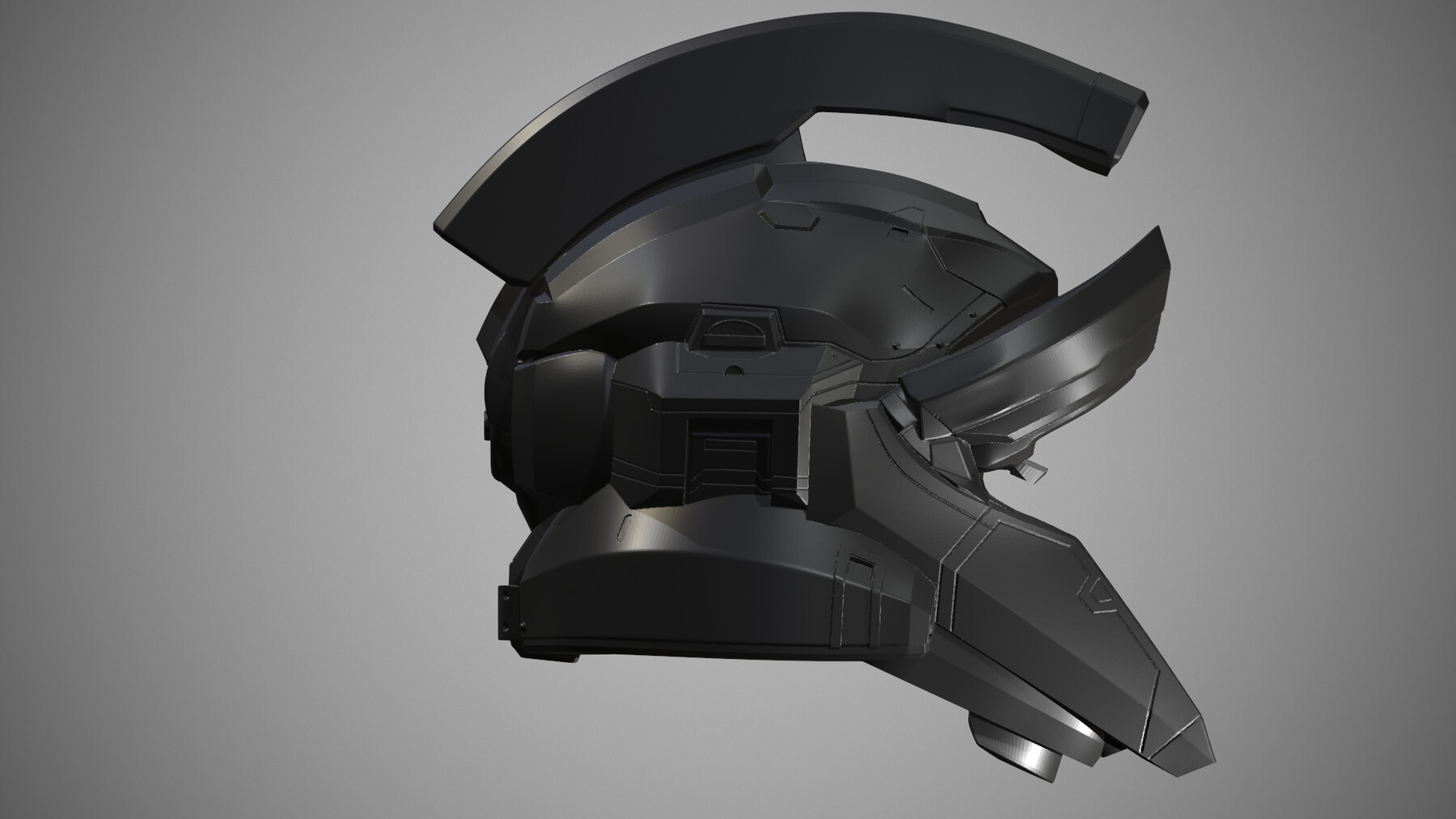 AN[Real] - Printable Sci-Fi Ares Helmet STL