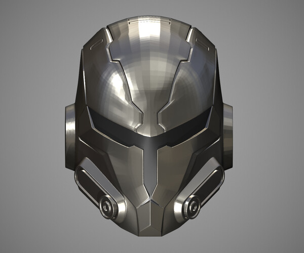 ArtStation - Printable Mandalorian Z Helmet STL | Resources