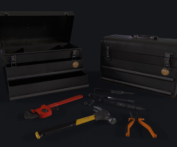 ArtStation - Realistic Tool Pack | Game Assets