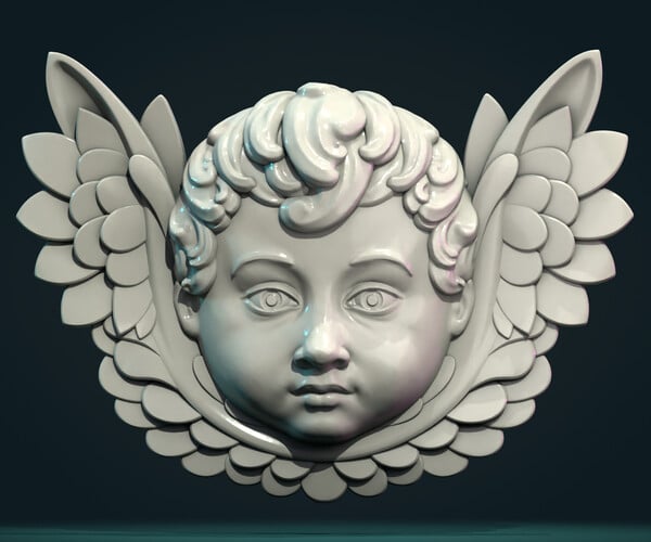 ArtStation - Cherub Relief | Resources