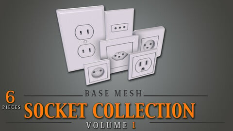 Socket Collection VOL.1 - Base Mesh