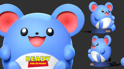 Marill - Pokemon Fanart