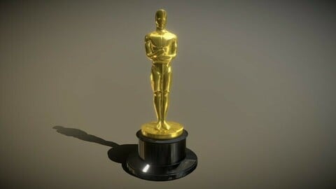 3D Model - Oscar Academy Award