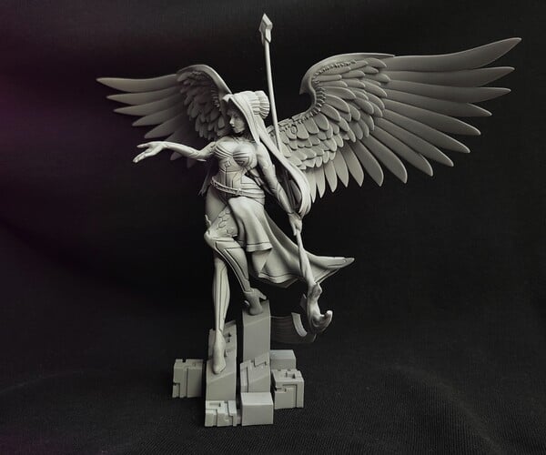 ArtStation - Angel 3D Print | Resources