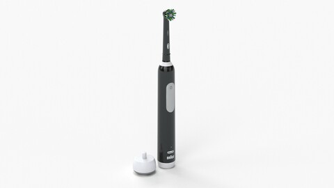 Oral-B Pro 1000 CrossAction Electric Toothbrush 3D Model