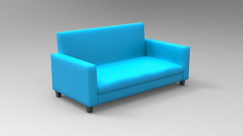 Simple Sofa with FFD Box Modifier