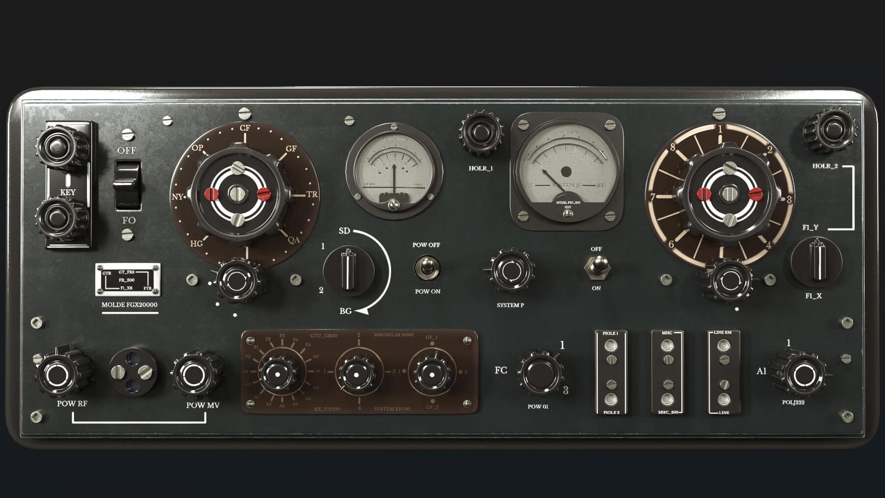 ArtStation - Control panel - panel pack 3 | Resources