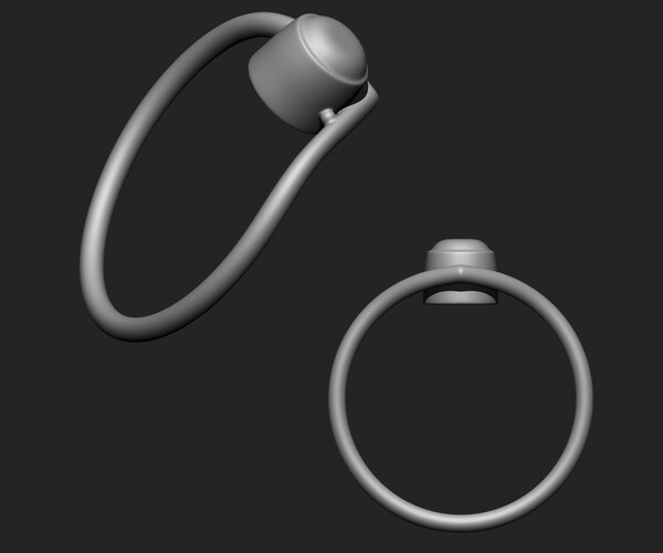 ArtStation - Rings Collection IMM Brush Pack (13 in One) | Brushes