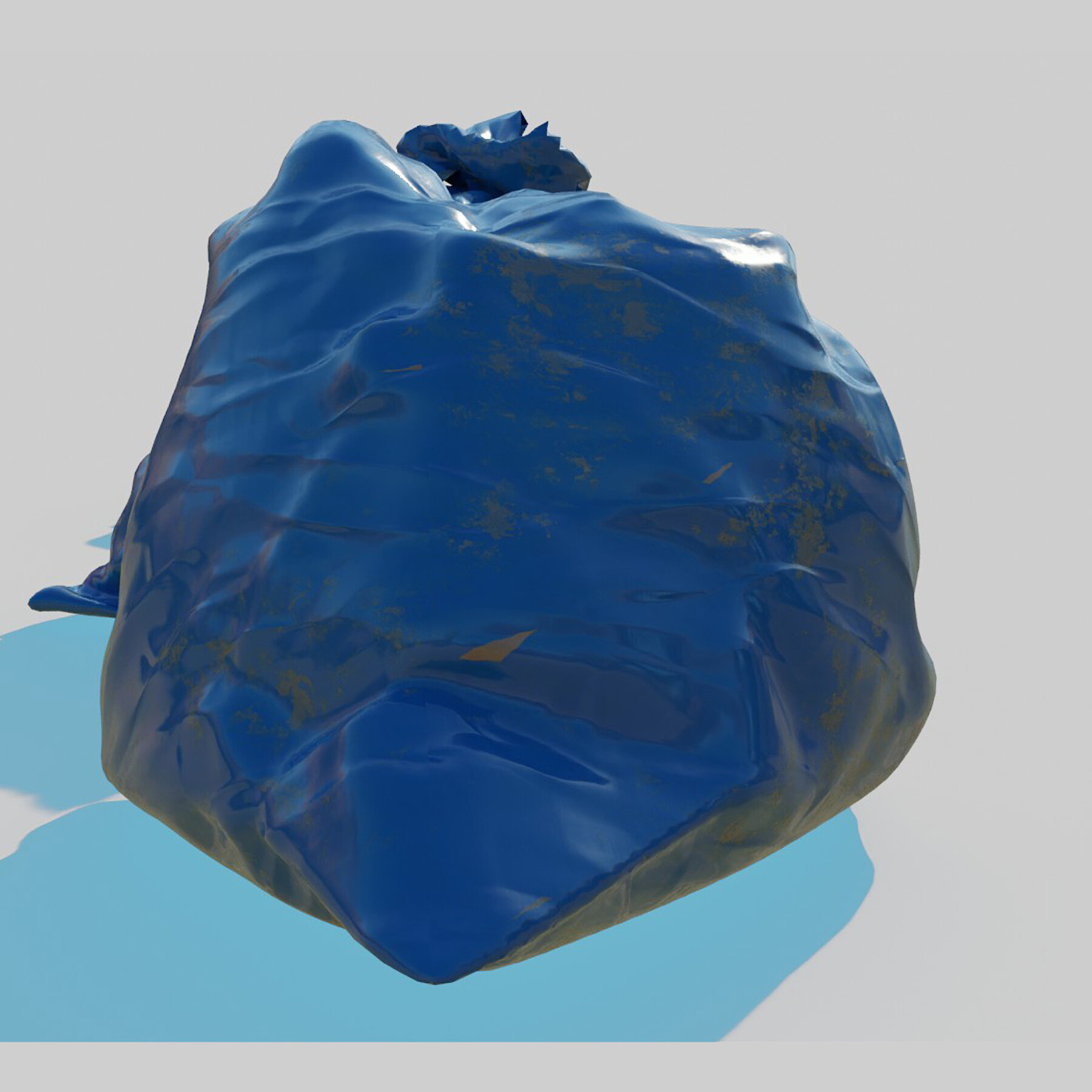 ArtStation - Blue Trash Bag Pack | Resources