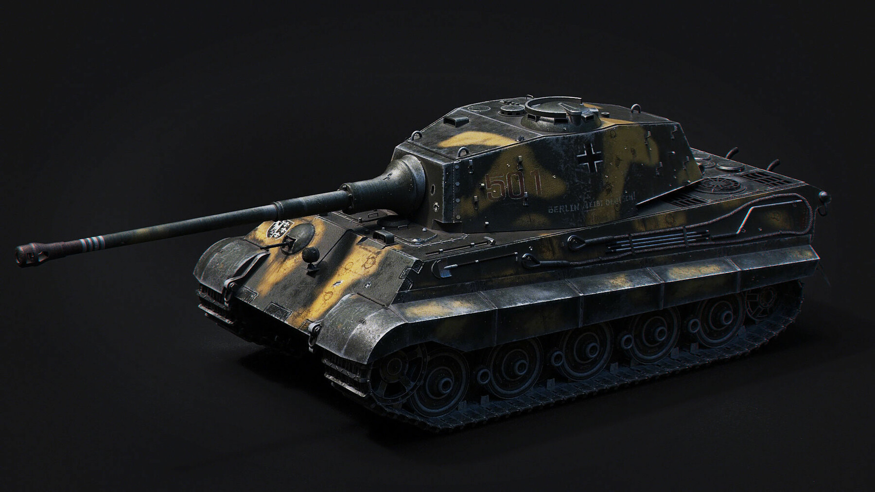 ArtStation - Tiger Tank Camouflage