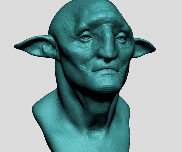 ArtStation - Creature Head Models for Reference | Resources