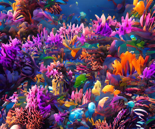 ArtStation - Ocean reef | Artworks