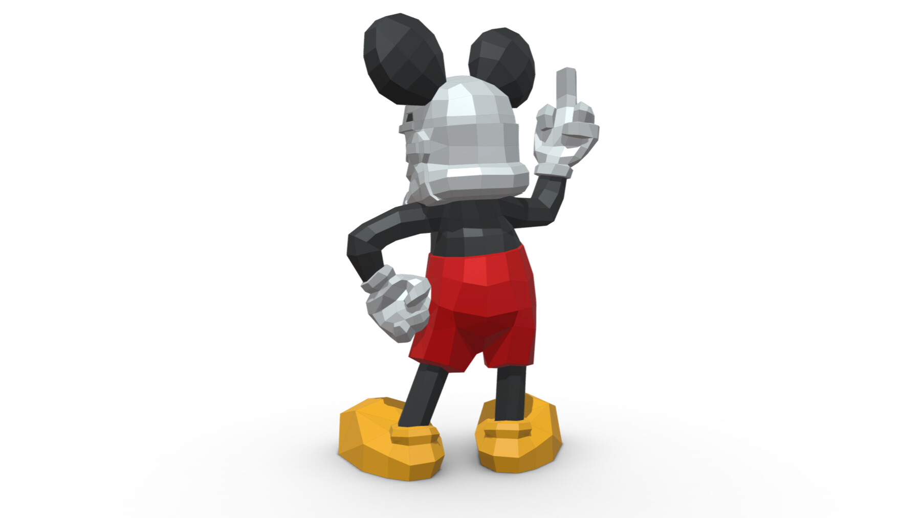 ArtStation - Mickey Mouse figure 3 | Resources