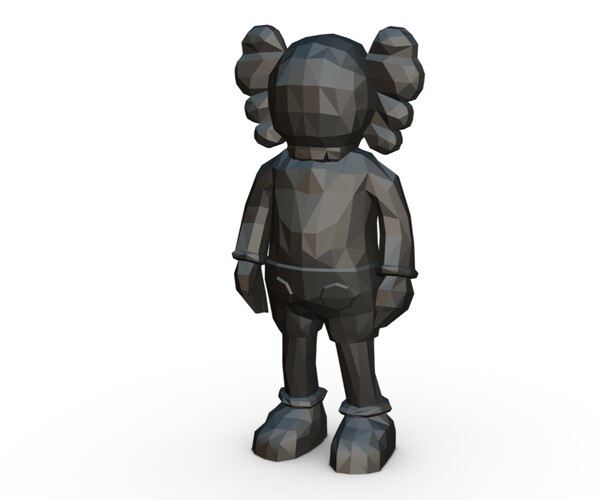 ArtStation - Bearbrick for papercraft