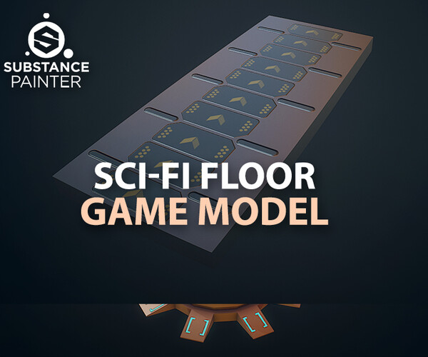 ArtStation - Sci Fi Floor - PBR | Game Assets