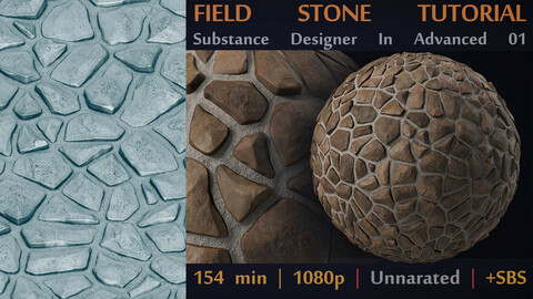 Field Stone Tutorial | Substance Designer In Advanced 01