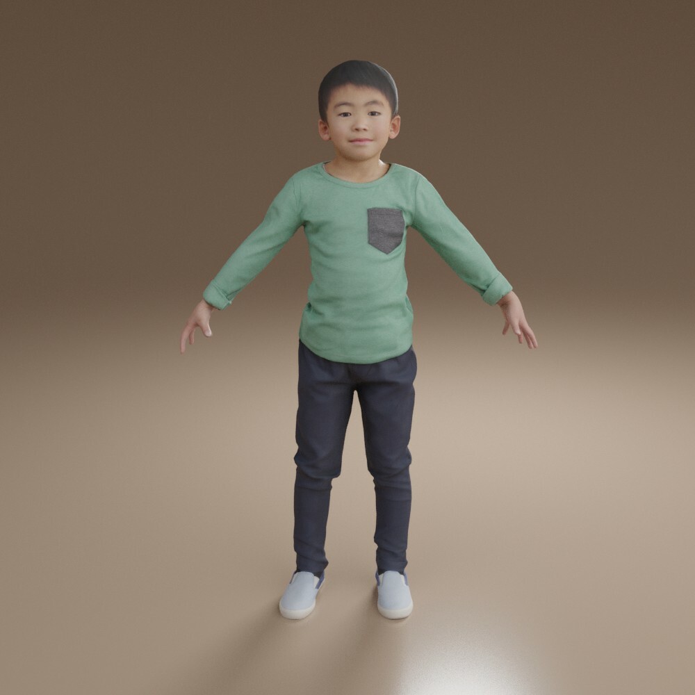 ArtStation - Animated 3D-boy 206_Takuy_i06 | Resources