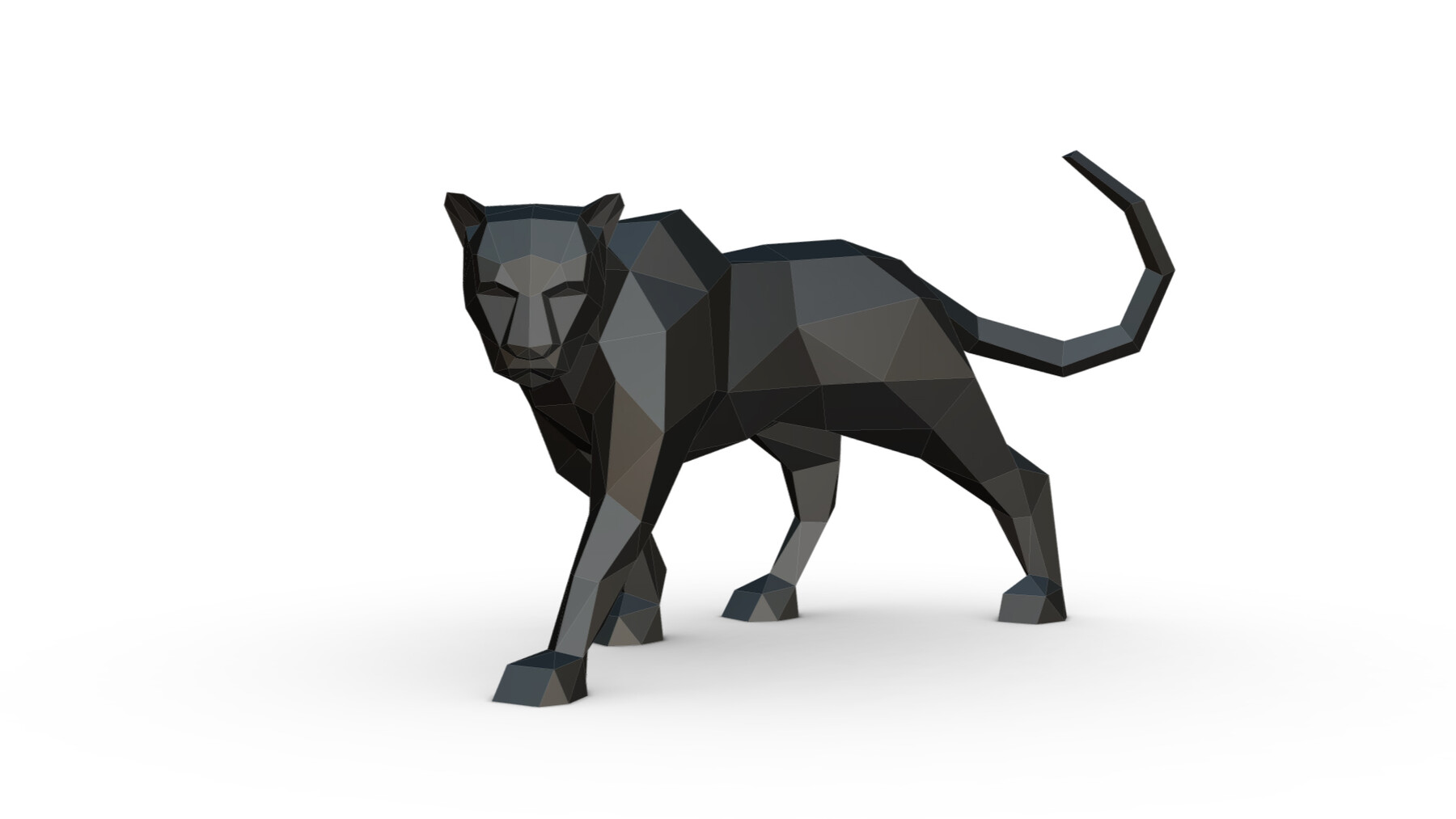 Пантера 3д модель