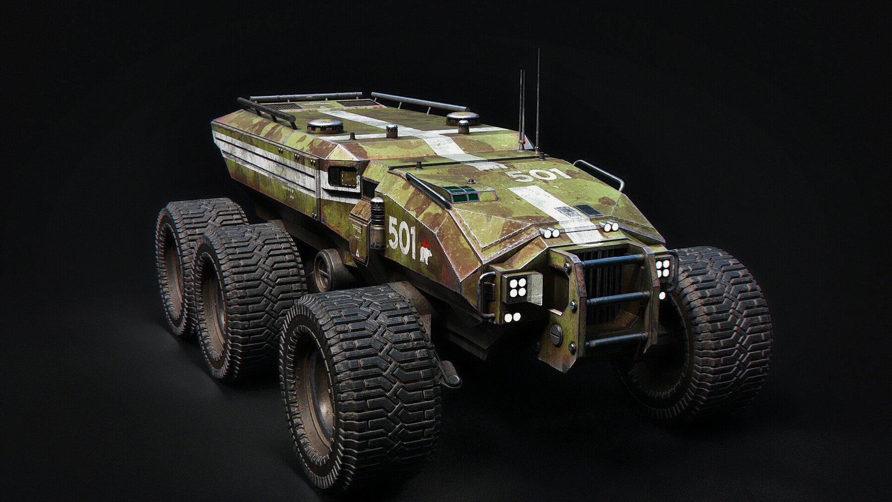 ArtStation - Technical Vehicle transporter Source Files Attached 8K ...