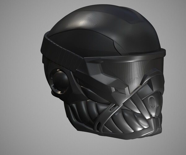 ArtStation - Printable NanoSuit Helmet STL | Resources