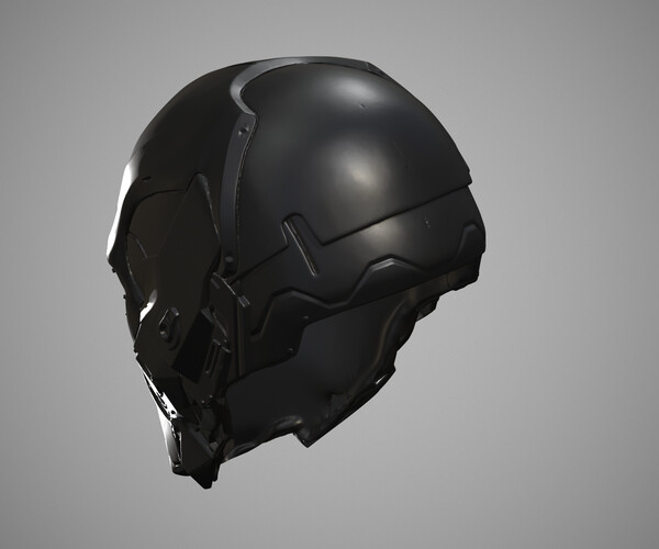 ArtStation - Printable Punisher Helmet STL | Resources