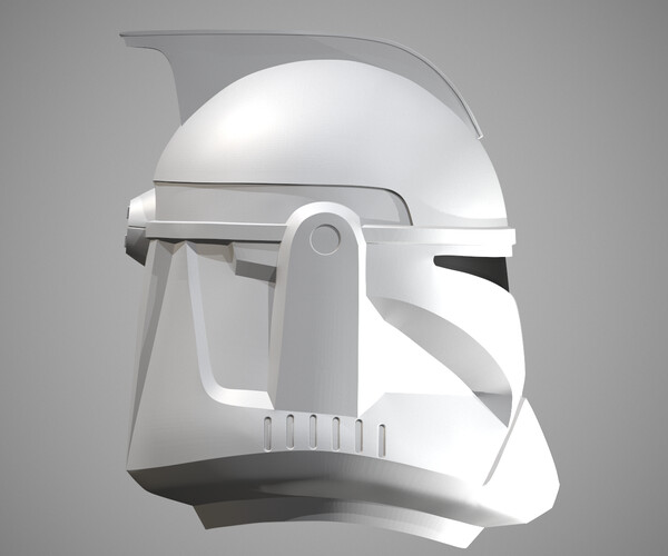 ArtStation - Printable Star Wars Clone Phase 1 Helmet STL | Resources