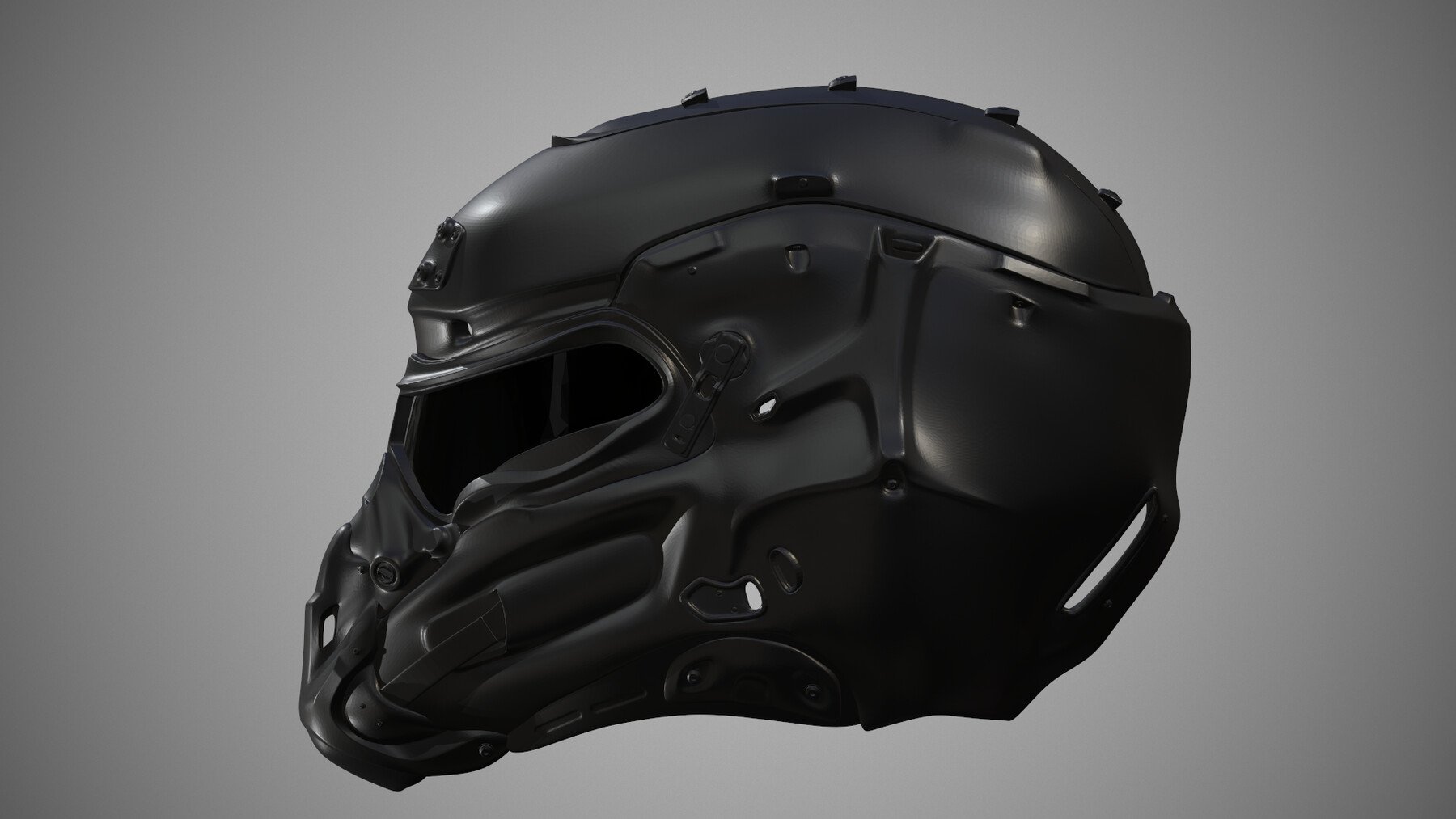 ArtStation - Printable Sci-Fi TitanFall Pilot Helmet STL | Resources