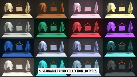 Fabric Collection-10 types fabric pack-2