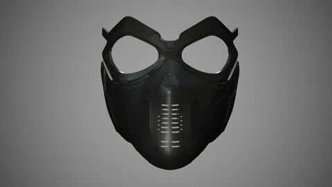 Printable Winter Soldier Mask STL