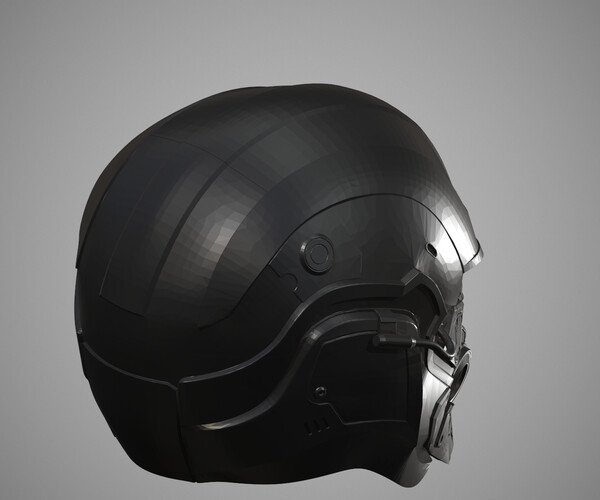 ArtStation - Printable Vulture Helmet STL | Resources