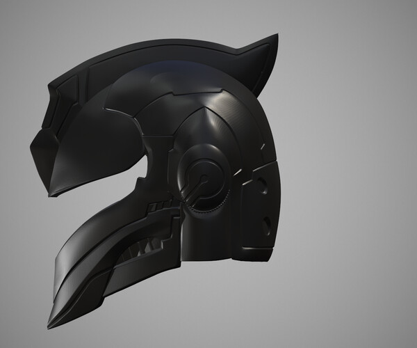 ArtStation - Printable Rhinoceros Helmet STL | Resources