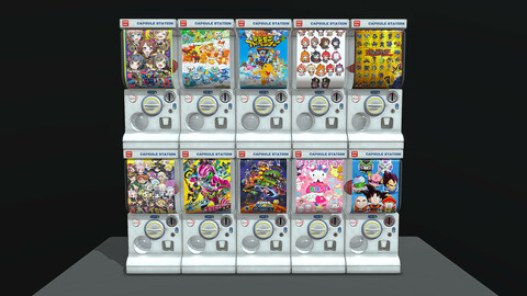Gacha Capsule Machine