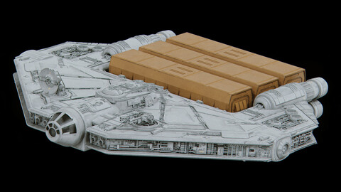 YT-3100 Cargoweb-class corellian freighter - Star Wars