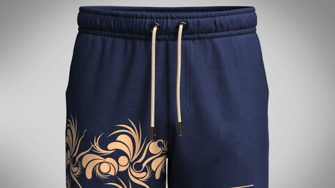 Men's Shorts-Hero Squad