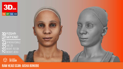 Raw Head Scan | Aisha Bonobo