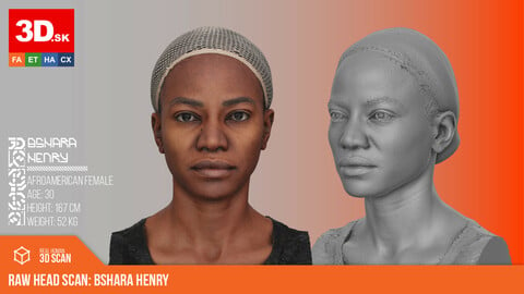 Raw Head Scan | Bshara Henry