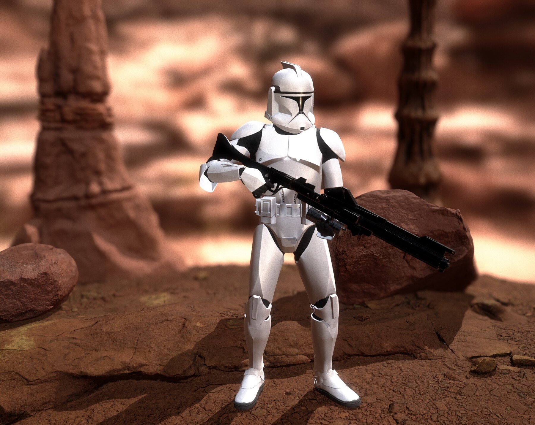 ArtStation - Clone trooper phase 1 | Resources