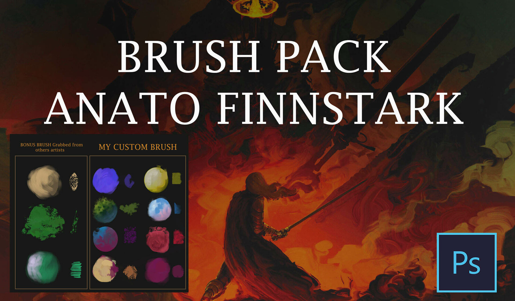 Artstation Brush Pack N°1 Photoshop Brushes