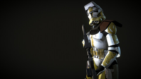 Clone Trooper Phase 2 Commander Bly
