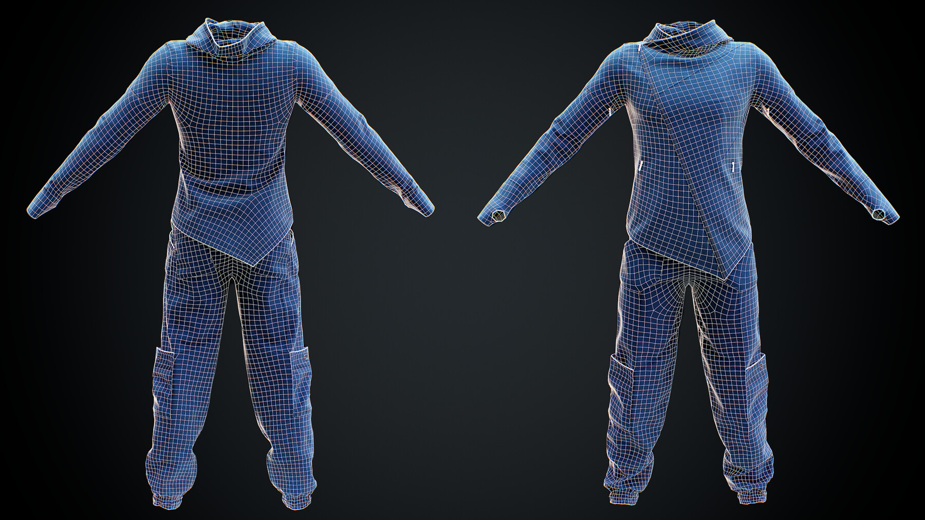 ArtStation - Sport Outfit Lowpoly With PBR Textures + Highpoly + MD ...