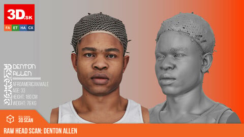 Raw Head Scan | Denton Allen