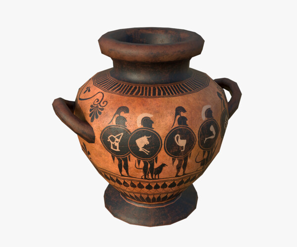 ArtStation - Greek Stamnos Vase | Game Assets