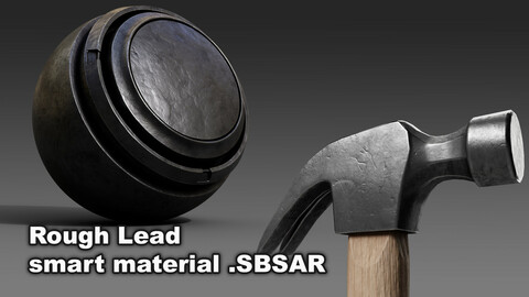 Rough Lead Smart material - SBSAR