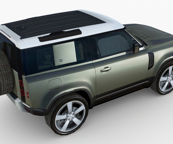 ArtStation - Land Rover Defender 90 2020 | Game Assets