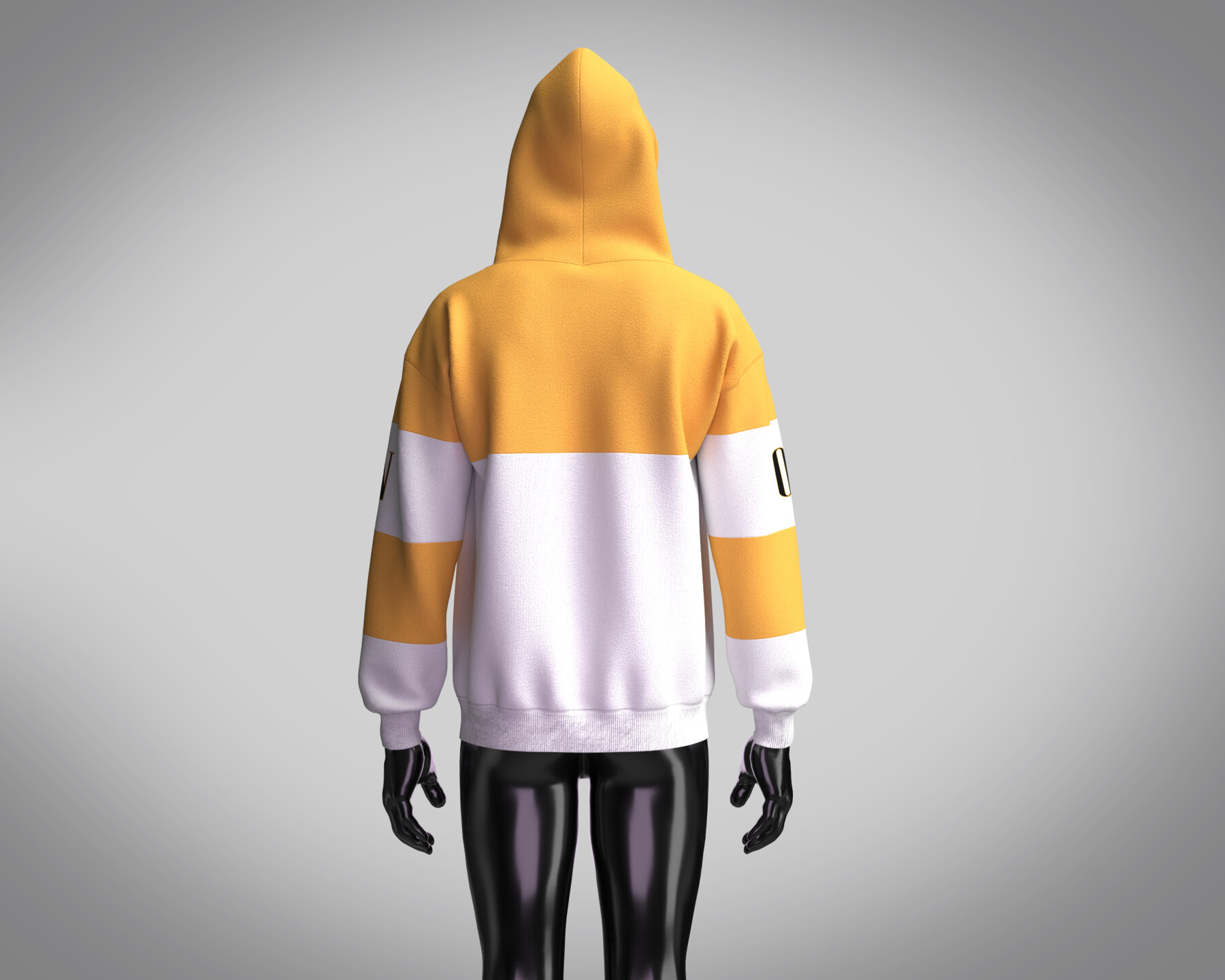 Hoodie Move on Color Block