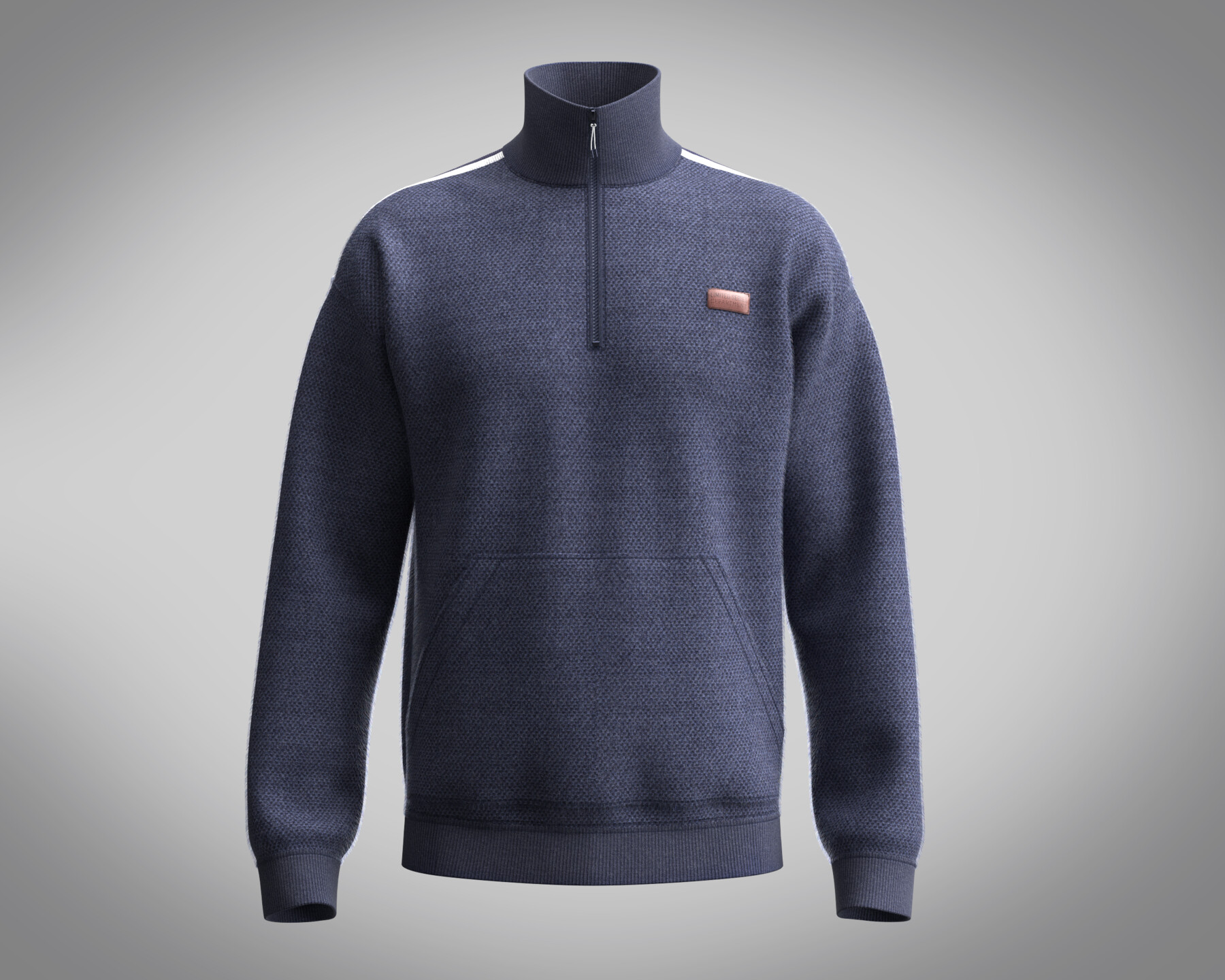 ArtStation - Sweatshirt with Half Zip | Resources