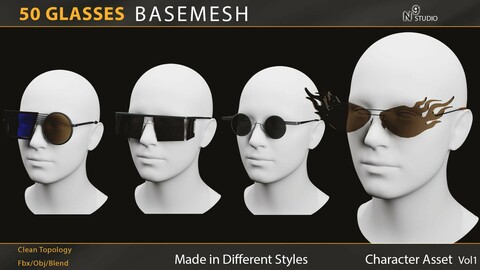 50 Glasses Base mesh (Vol 1)